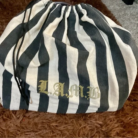 L.A.M.B. Red and Yellow ombré Rasta tote bag - Picture 12 of 12